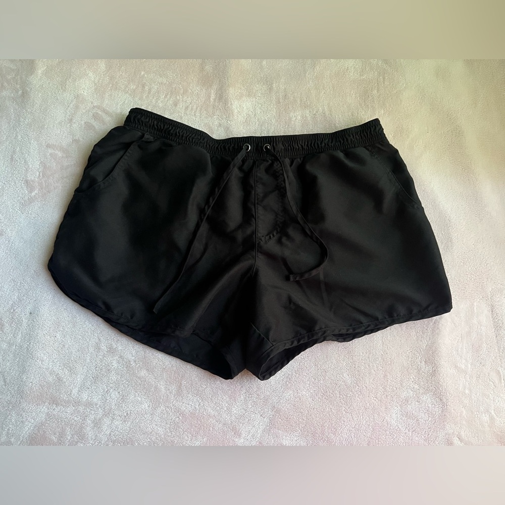 Merona Black Elastic Waist Shorts